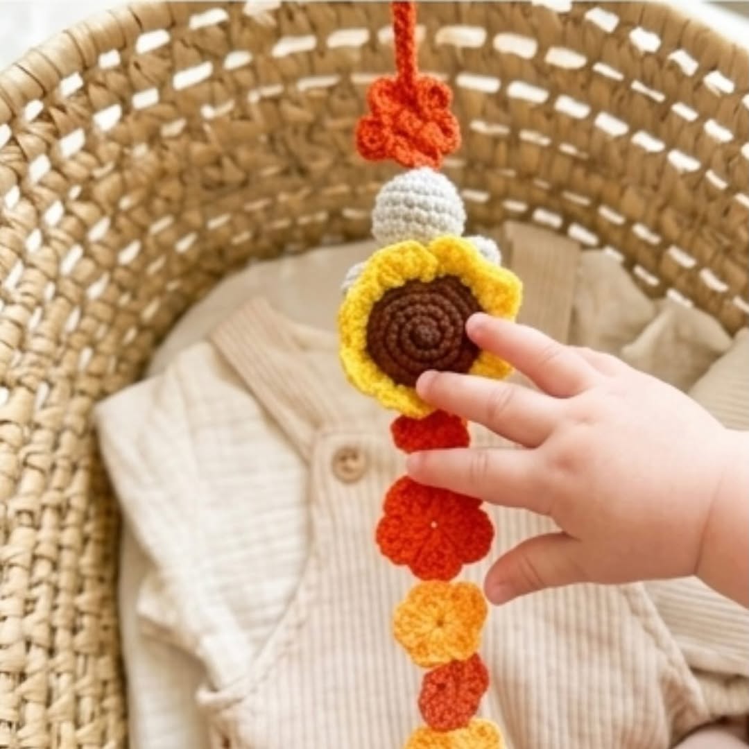 Attache tétine crochet – fait main – modèle au choix – Image 3