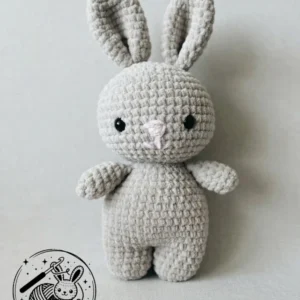 Lapin peluche crochet