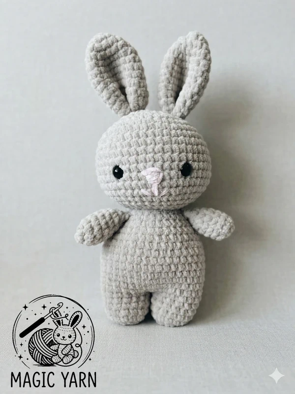Lapin peluche crochet