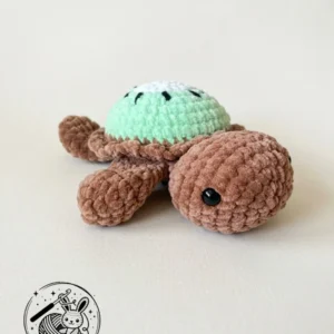Tortue peluche crochet
